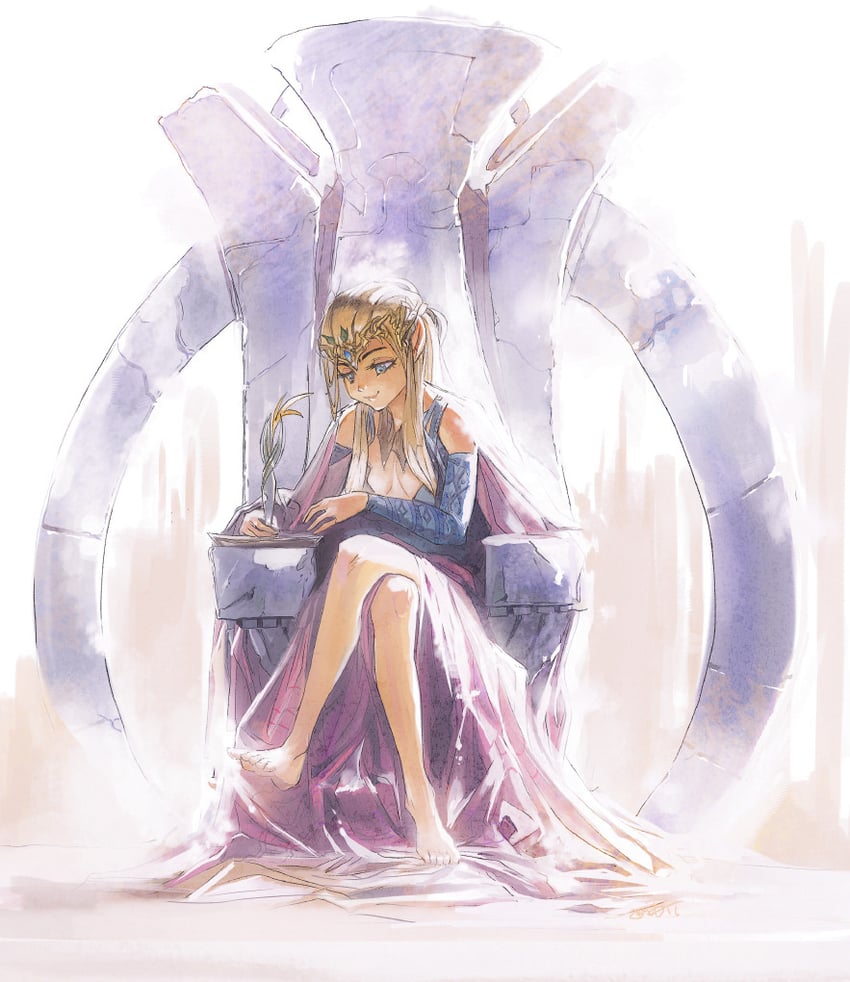 princess zelda (the legend of zelda) drawn by phil_dragash