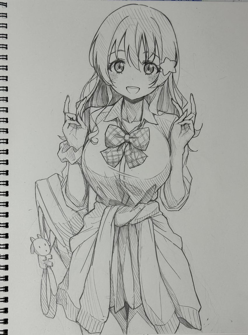 emma verde (love live! and 1 more) drawn by honochikacchi
