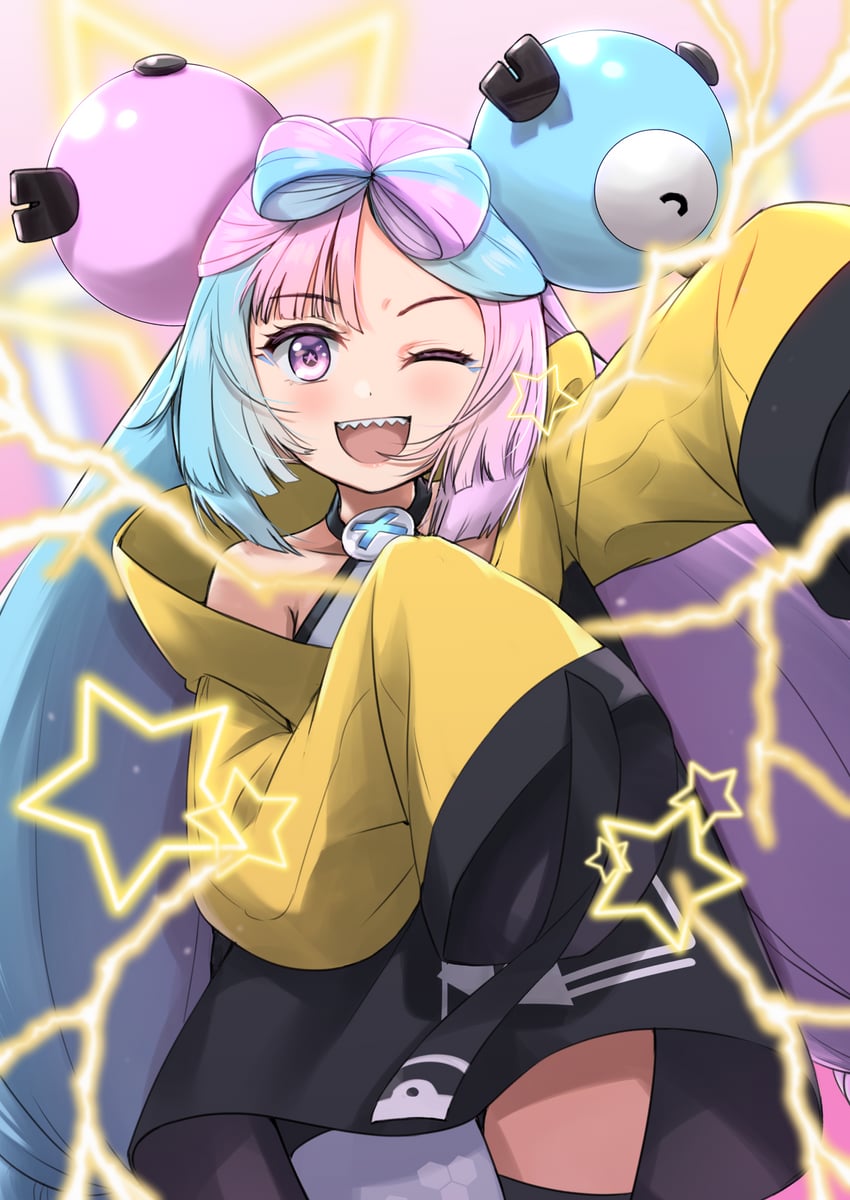 iono (pokemon and 1 more) drawn by nanbu_shu_zhi_zhu