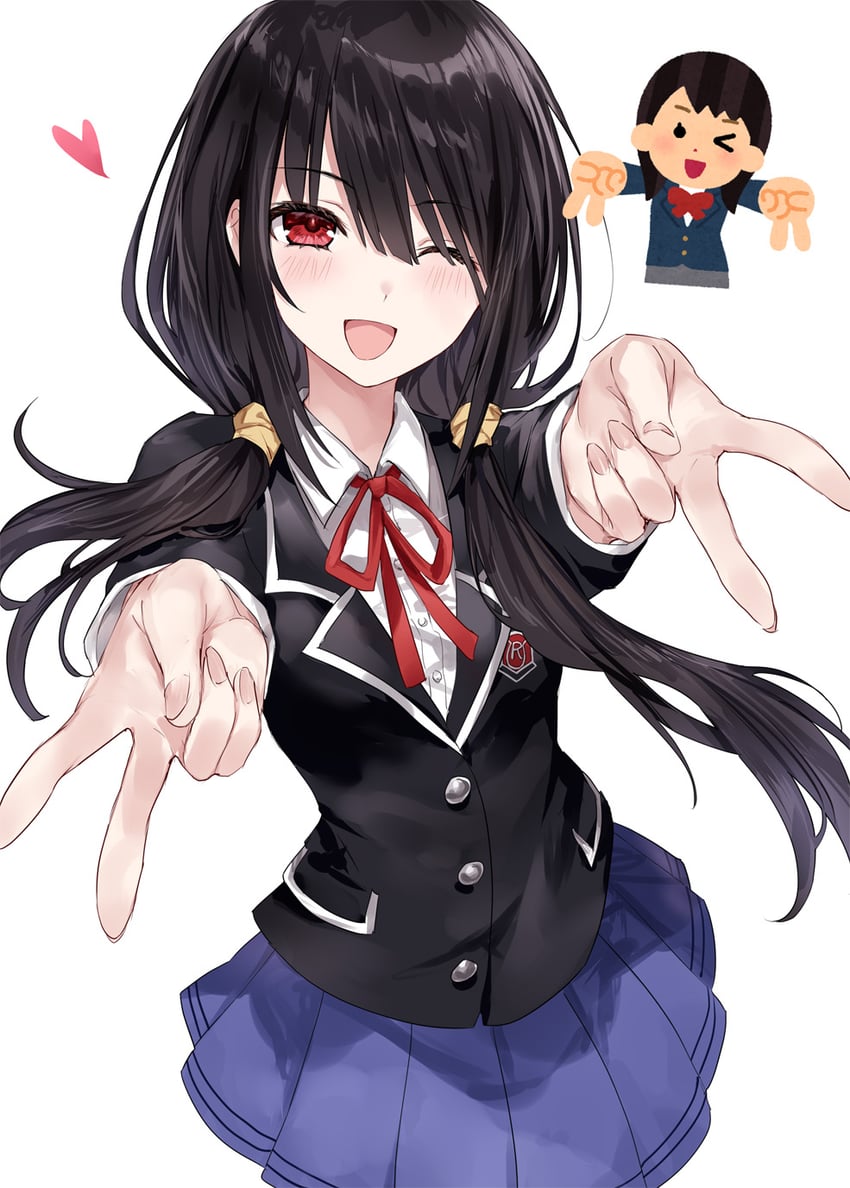 tokisaki kurumi (date a live and 1 more) drawn by asle
