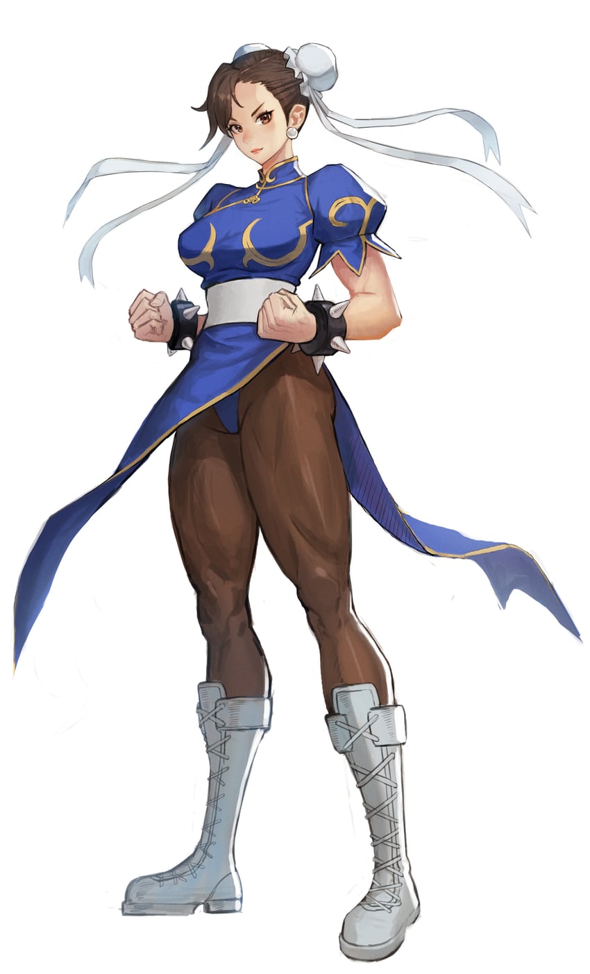chun-li (street fighter and 1 more) drawn by lagna