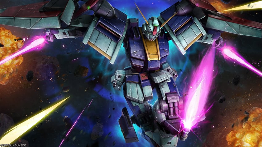 gundam g-first (gundam and 3 more) drawn by tenjin_hidetaka