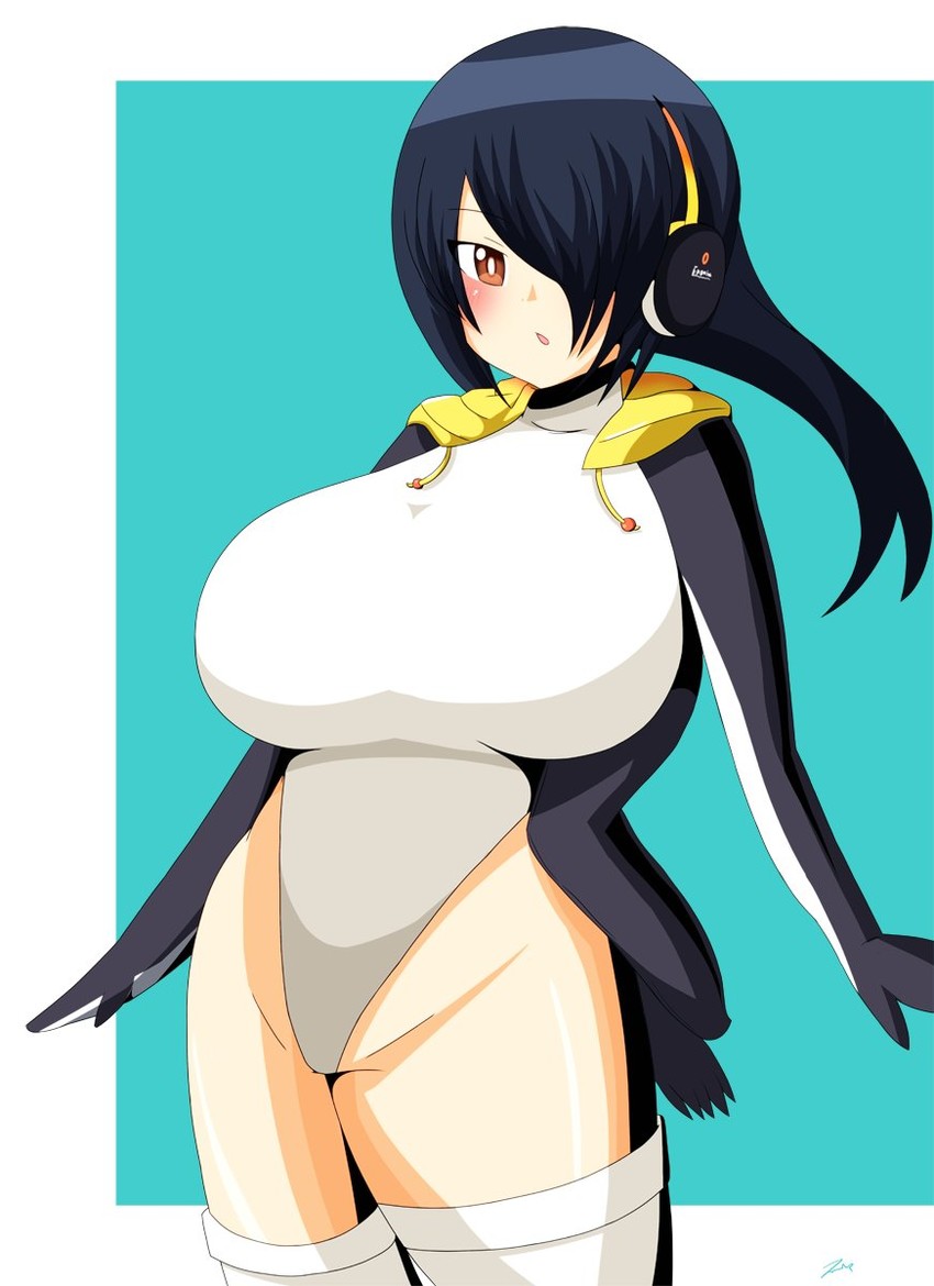 emperor penguin (kemono friends) drawn by suhey345