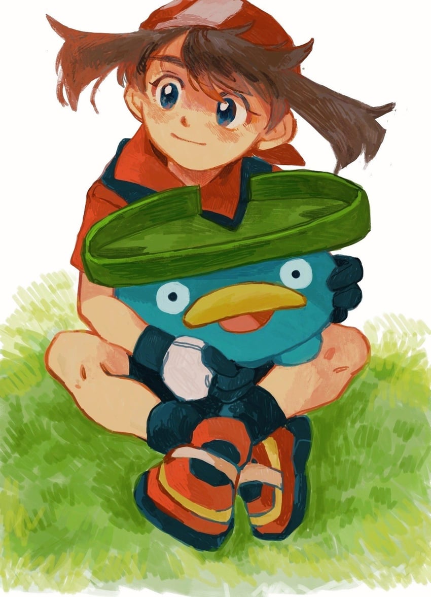 may and lotad (pokemon and 1 more) drawn by dateko_(da0316teko)