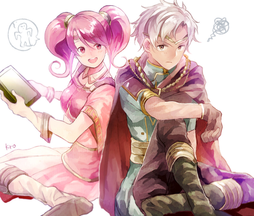 mae and boey (fire emblem and 1 more) drawn by okii