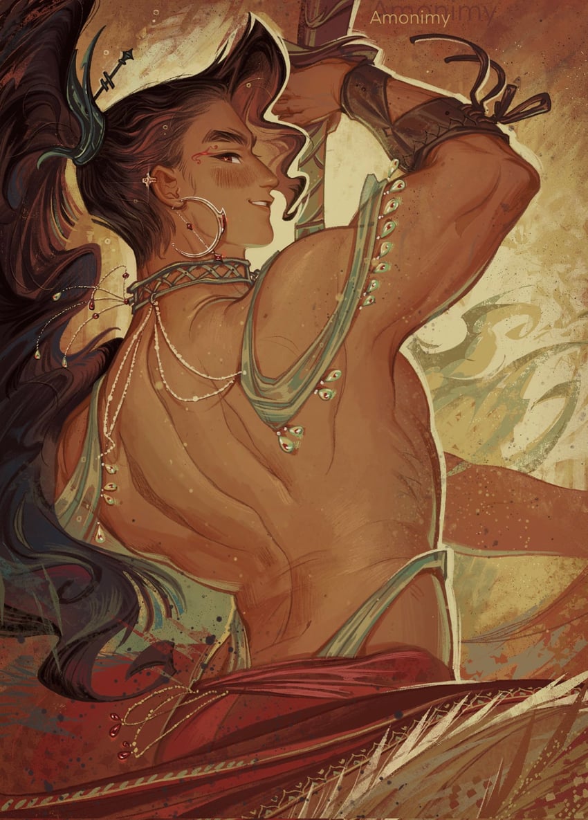 pei ming (tianguan cifu) drawn by amonimy