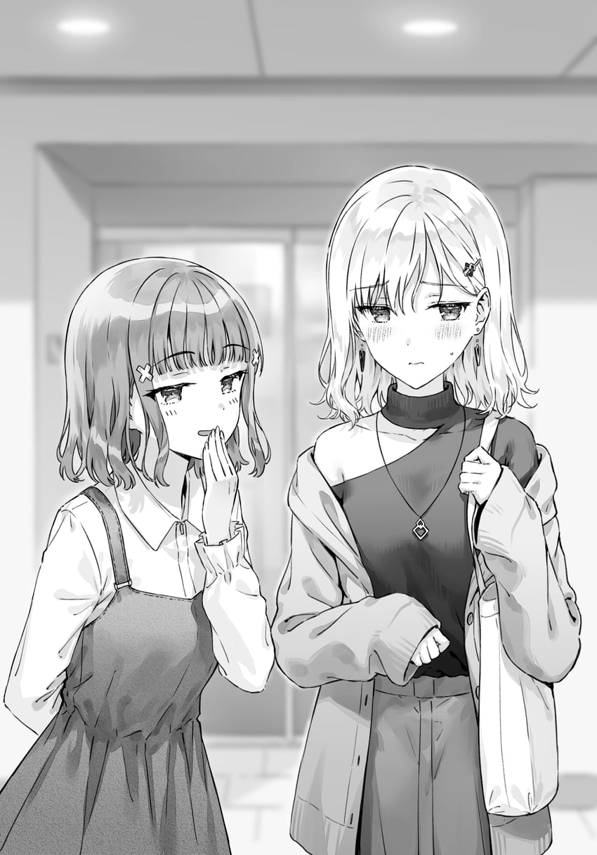ayase saki and narasaka maaya (gimai seikatsu) drawn by hiten_(hitenkei)