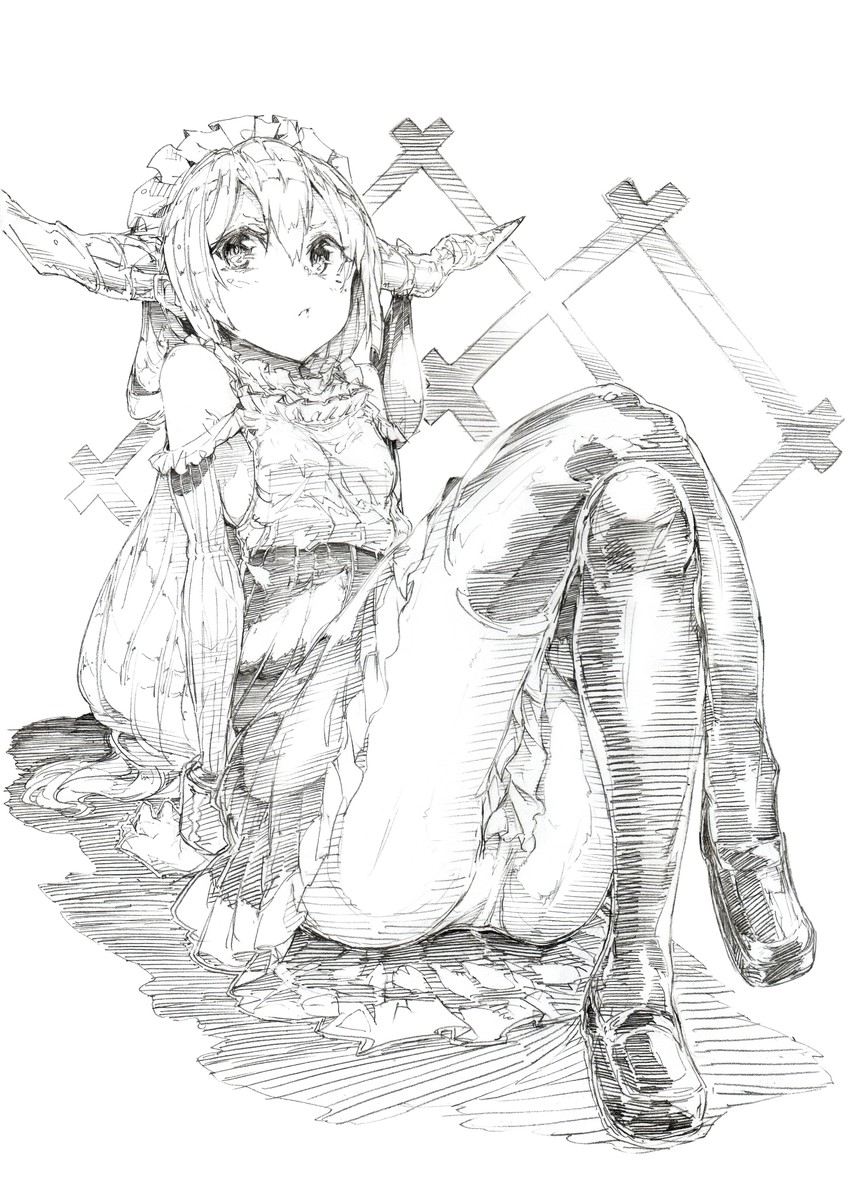 ibuki suika (touhou) drawn by oshake