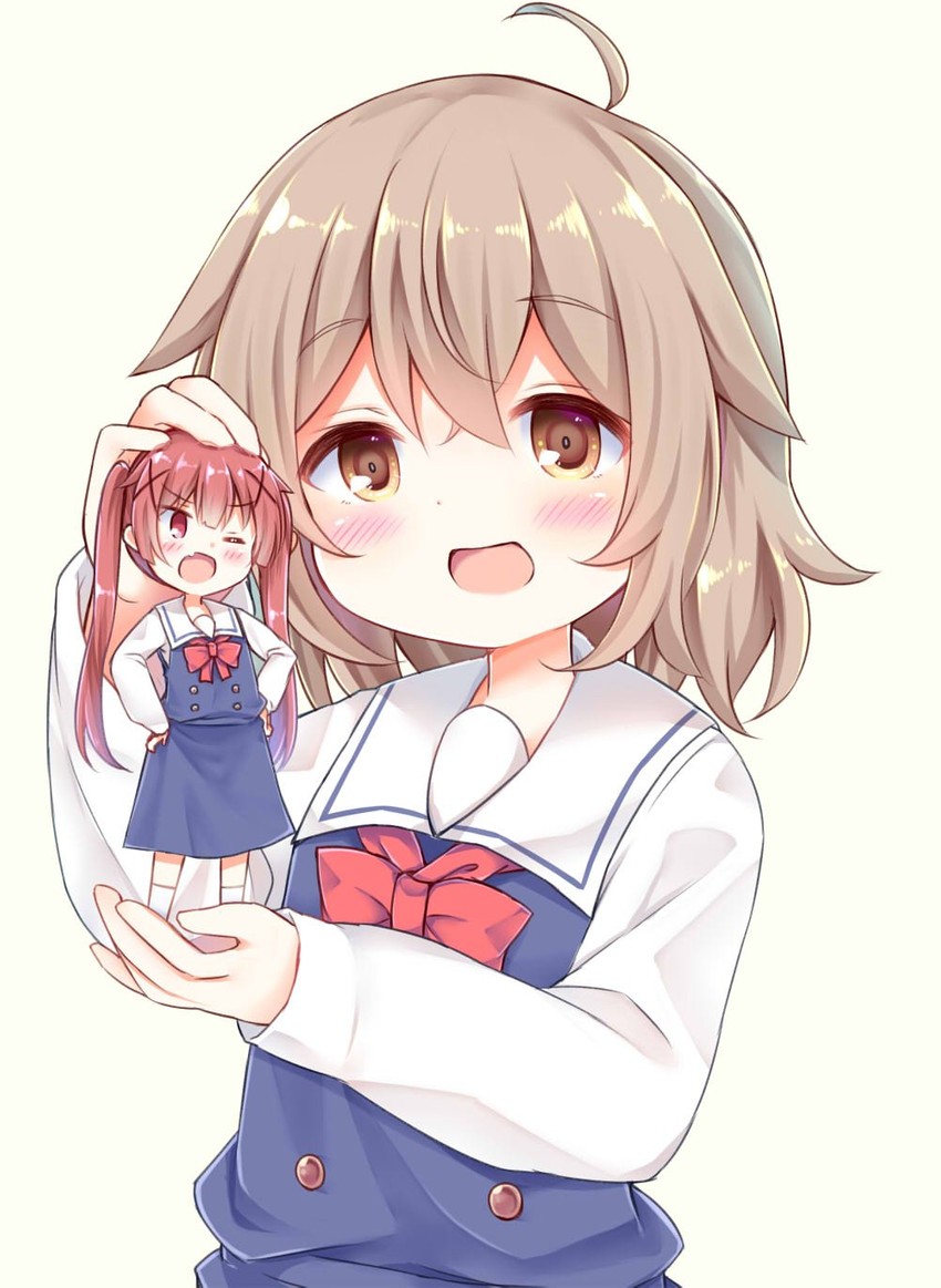 tanemura koyori and konomori kanon (watashi ni tenshi ga maiorita!) drawn by esureki