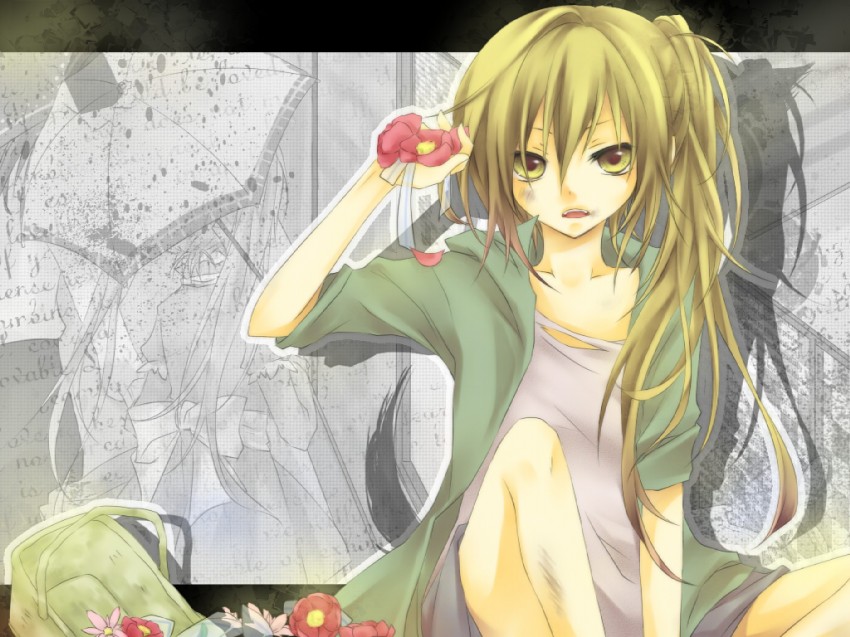akita neru (vocaloid and 1 more) drawn by kuroi_(liar-player)