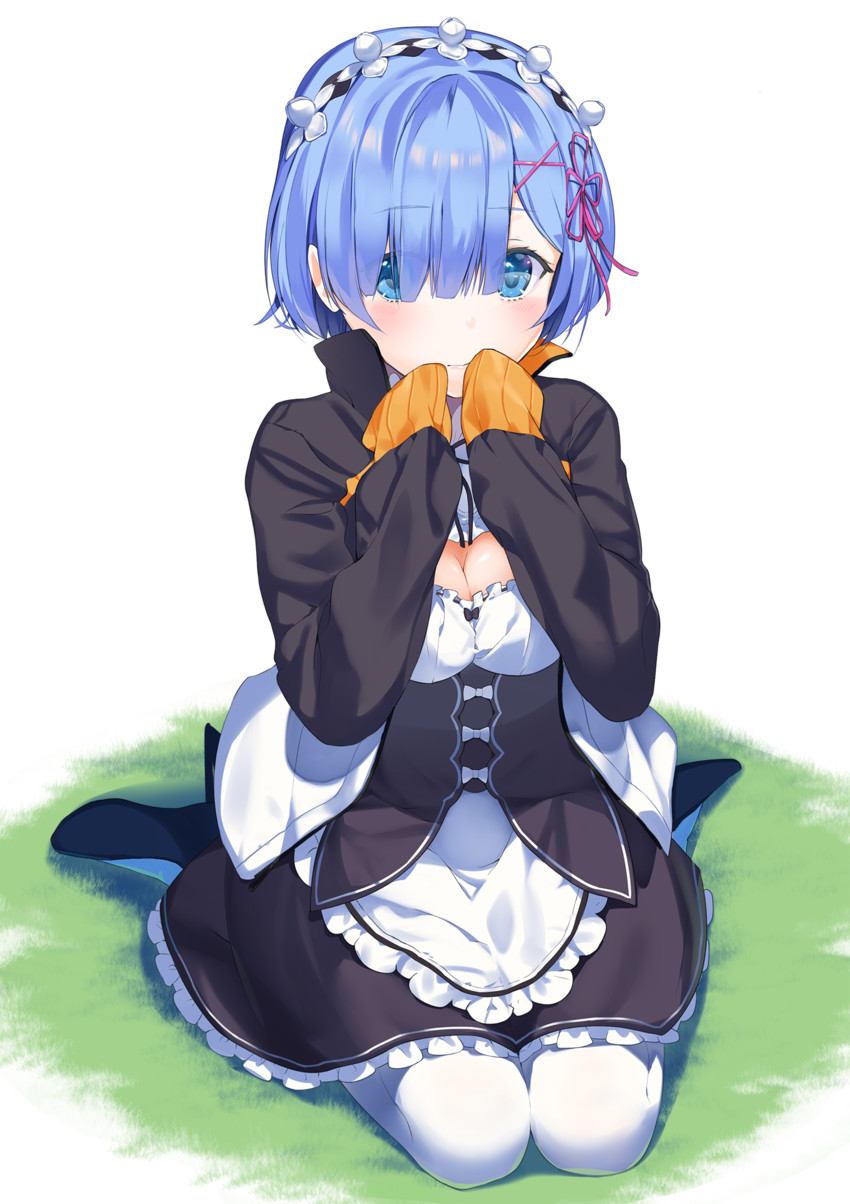 rem and natsuki subaru (re:zero kara hajimeru isekai seikatsu) drawn by nanotaro