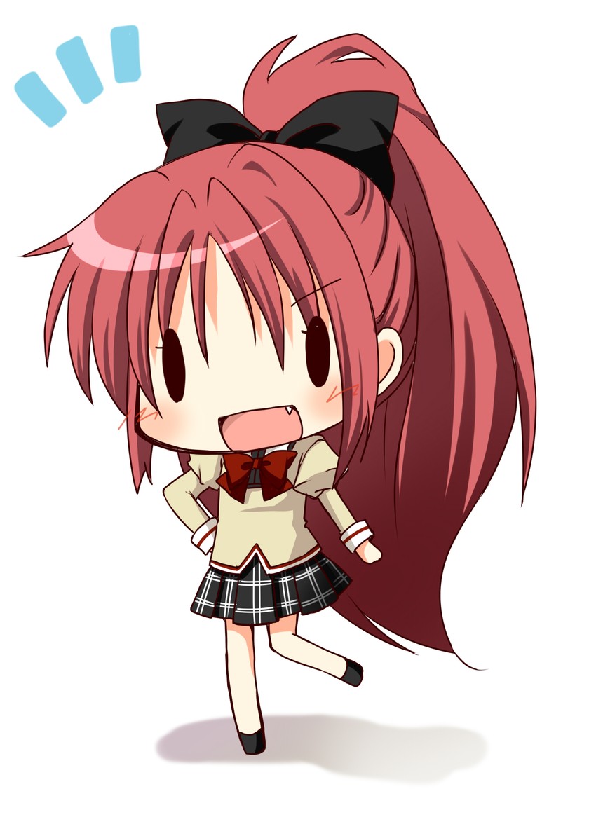sakura kyoko (mahou shoujo madoka magica) drawn by oumi_neneha