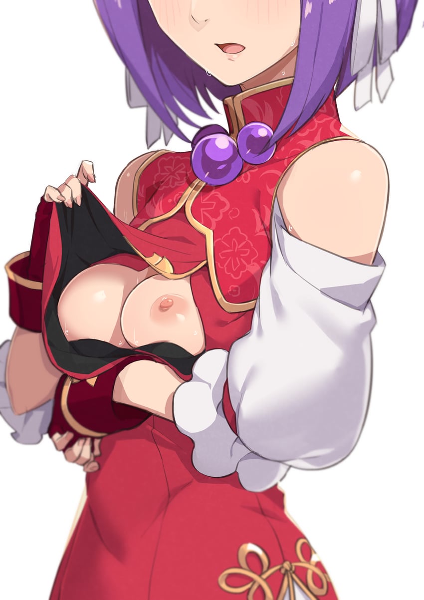 asamiya athena (the king of fighters and 1 more) drawn by morisobo