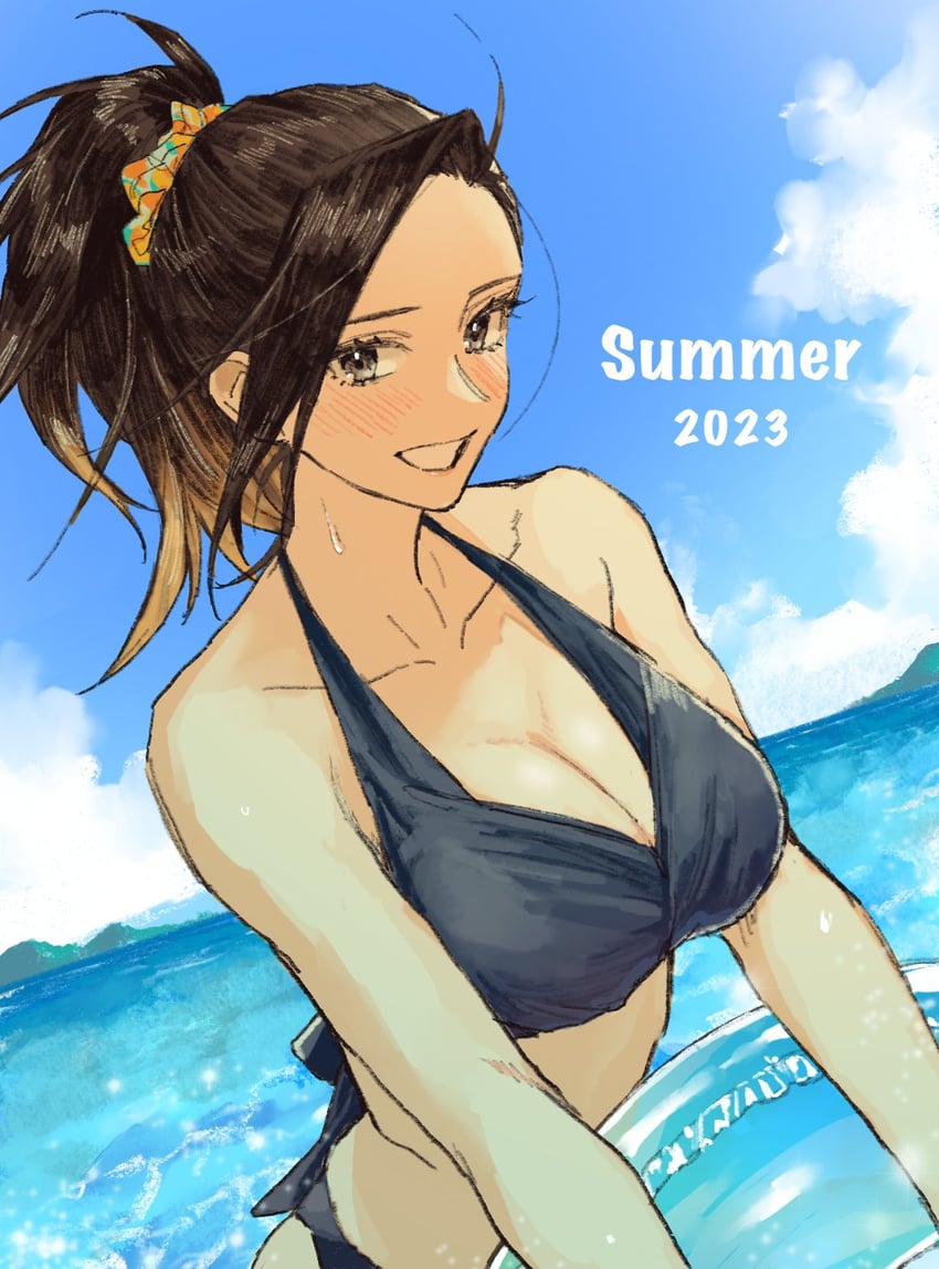 yaoyorozu momo (boku no hero academia) drawn by honwaka_zz