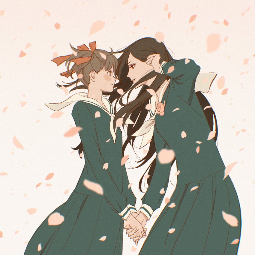 fukuzawa yumi and ogasawara sachiko (maria-sama ga miteru) drawn by 55bata6rou