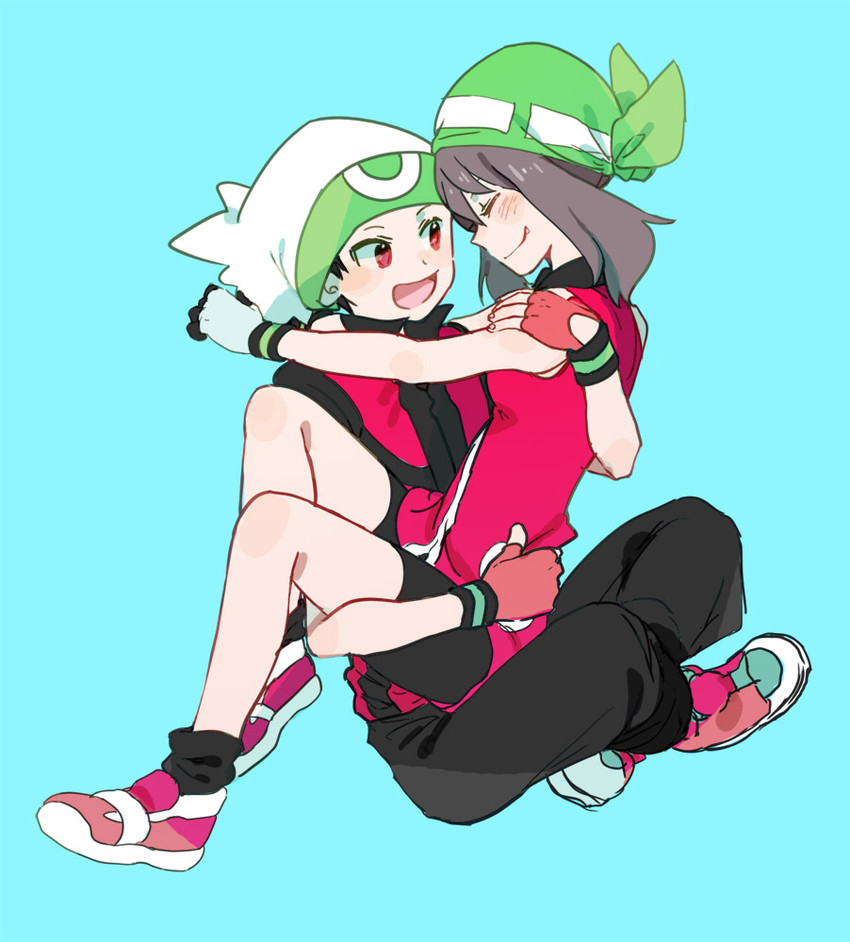 may and brendan (pokemon and 2 more) drawn by ehee