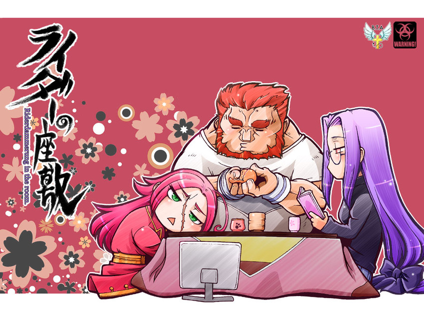 medusa, iskandar, and francis drake (fate and 3 more) drawn by maboroshi_yuuki