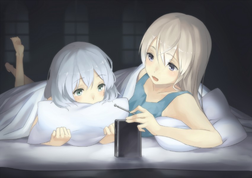 sanya v. litvyak and eila ilmatar juutilainen (world witches series and 1 more) drawn by ixi