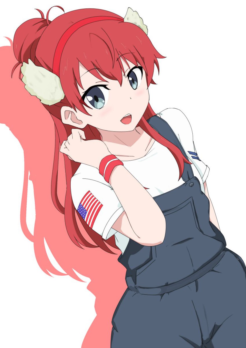 sakaki shizuka and lucy weller (shirobako and 1 more) drawn by gobanme_no_mayoi_neko
