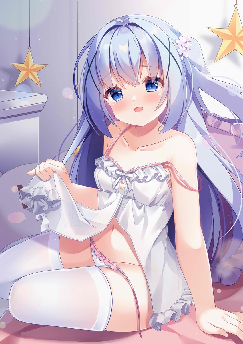 kafuu chino (gochuumon wa usagi desu ka?) drawn by kazekami_chino