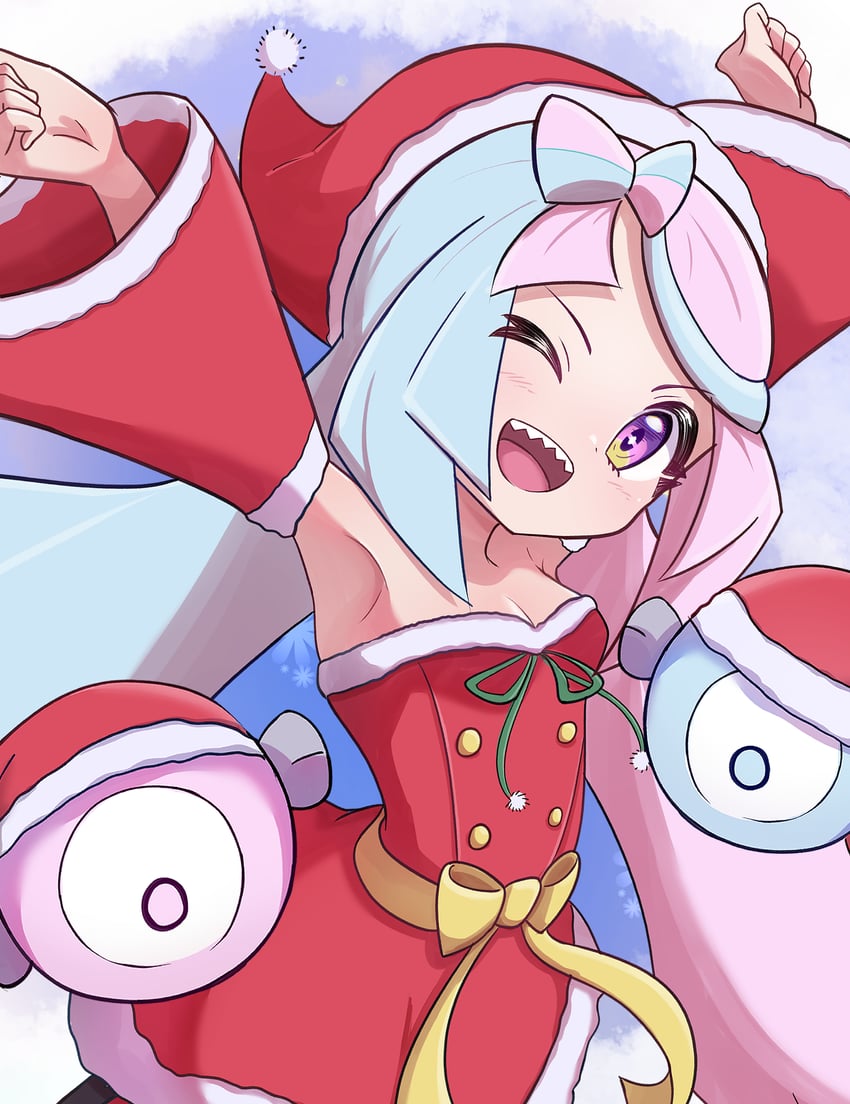 iono and magnemite (pokemon and 1 more) drawn by rono_(lethys)