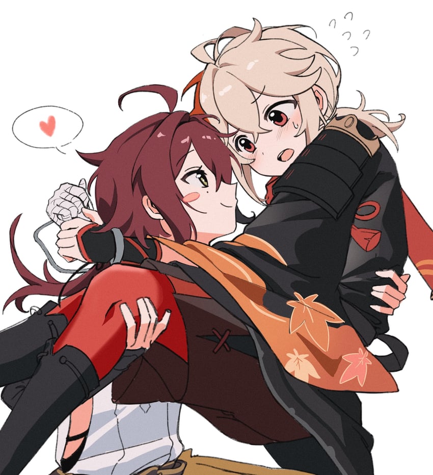 kaedehara kazuha and shikanoin heizou (genshin impact) drawn by ttuyer0