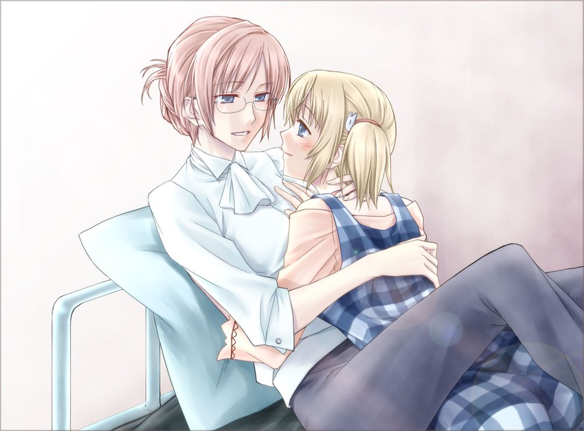 sawai kaori and ootsuka hatsumi (hakuisei ren'ai shoukougun) drawn by fervent_idiot