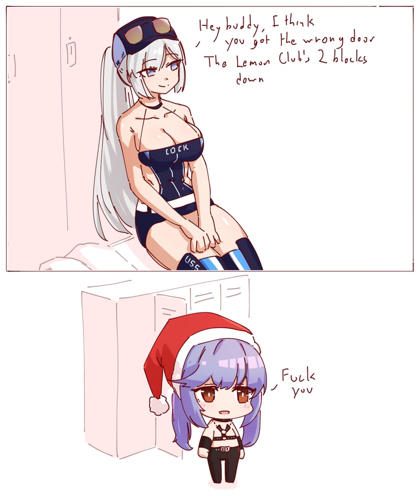 enterprise and essex (azur lane and 1 more) drawn by liveactors