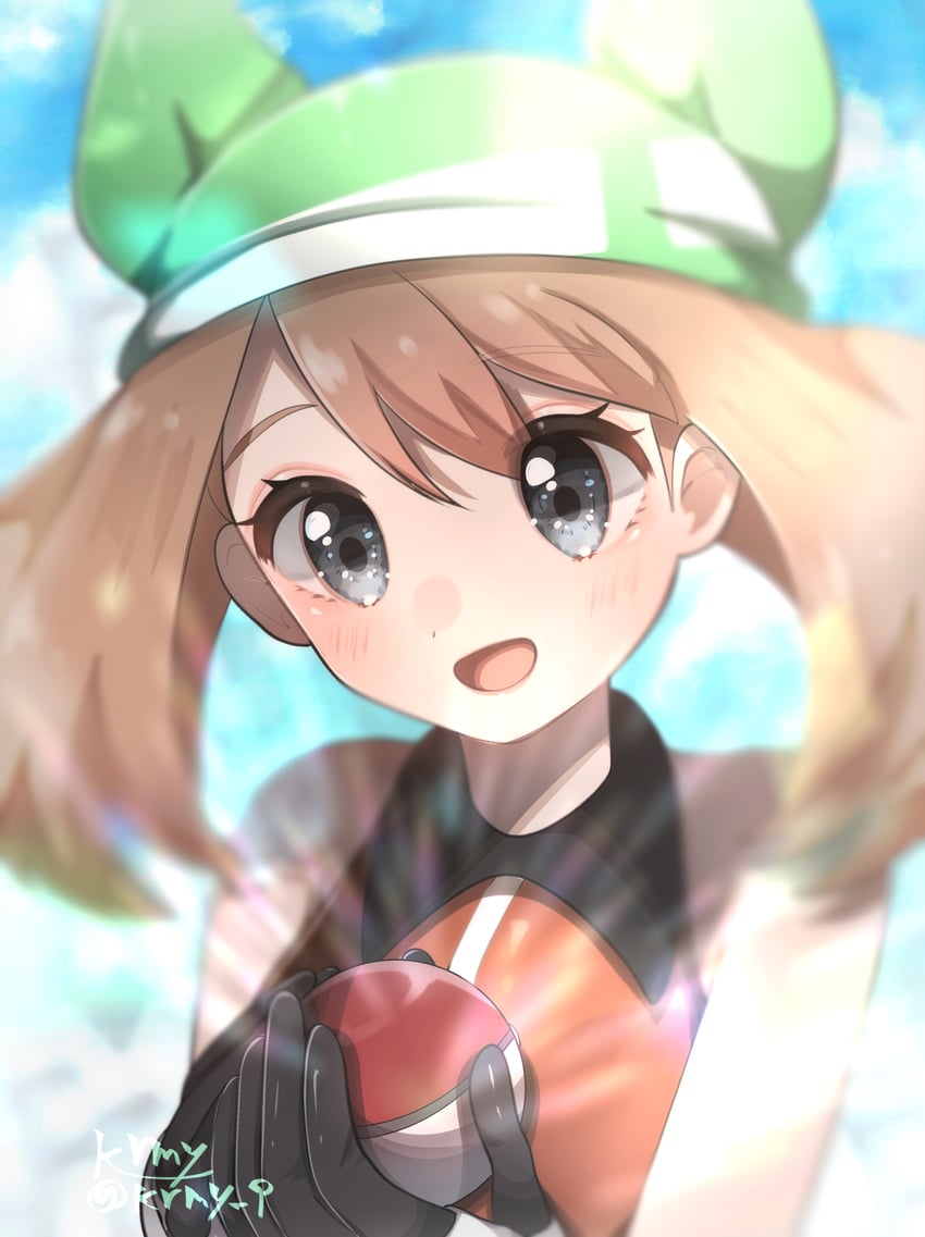 may (pokemon and 2 more) drawn by kurumiya_(krmy_p)