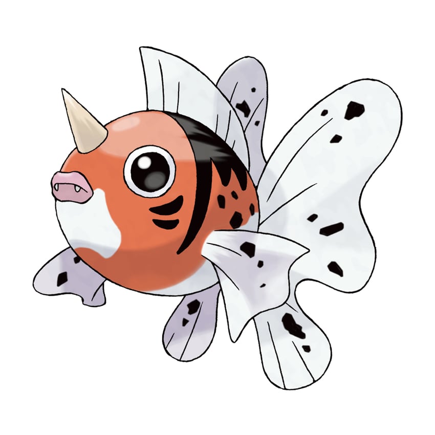 seaking (pokemon and 1 more) drawn by sugimori_ken