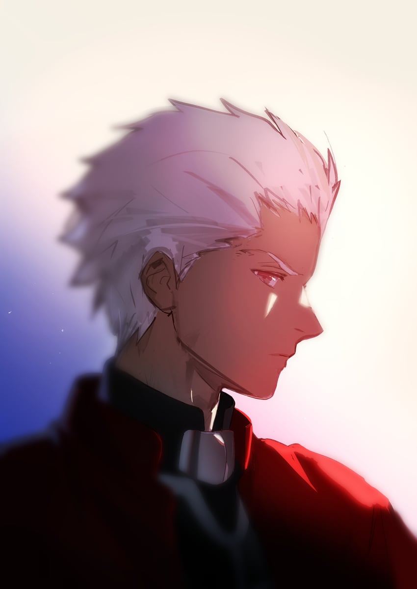 archer (fate and 1 more) drawn by yoshida_(simanagashi)