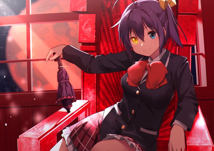 takanashi rikka (chuunibyou demo koi ga shitai!) drawn by user_hegd7837