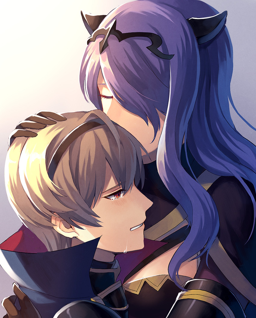 camilla and leo (fire emblem and 1 more) drawn by oruta_(granmog)