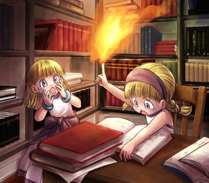 veronica and senya (dragon quest and 1 more) drawn by pekuchin_(pekuchin_3)