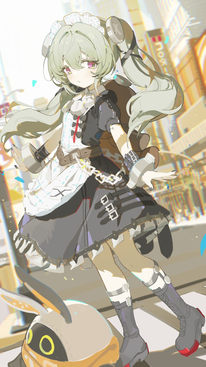 corin wickes (zenless zone zero) drawn by coria