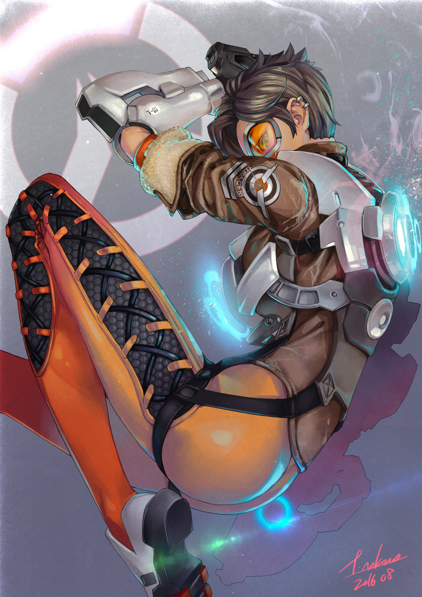 tracer (overwatch and 1 more) drawn by nakano_tomokazu