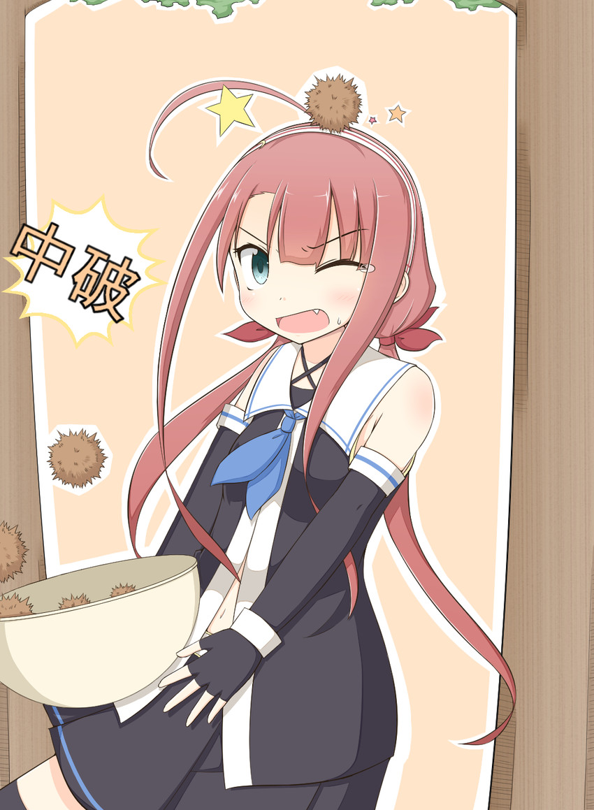 kawakaze (kantai collection) drawn by goma_(yoku_yatta_hou_jane)