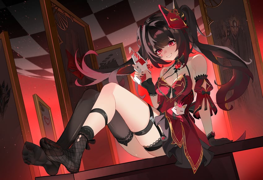 sparkle (honkai and 2 more) drawn by yuan_zhen