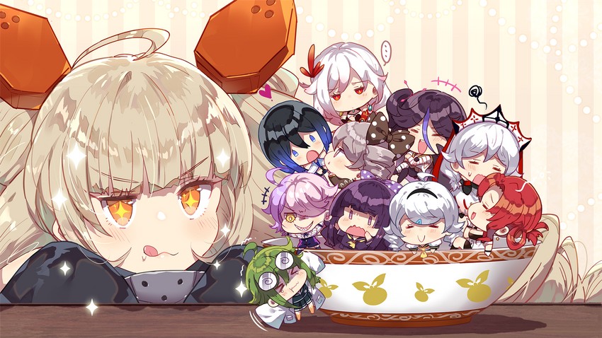kiana kaslana, raiden mei, fu hua, bronya zaychik, seele vollerei, and 6 more (honkai and 1 more) drawn by domotolain