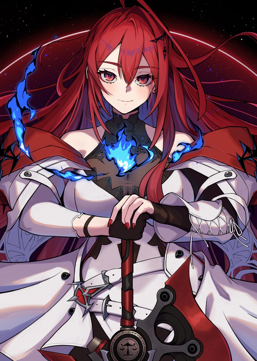 elizabeth rose bloodflame (hololive and 1 more) drawn by h4kuuua_0
