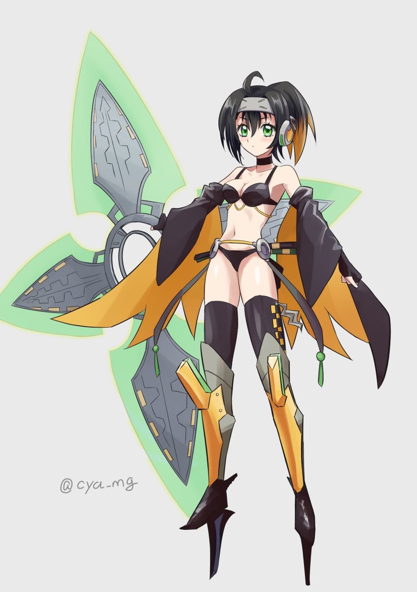 s-force rappa chiyomaru (yu-gi-oh!) drawn by chaya_mago