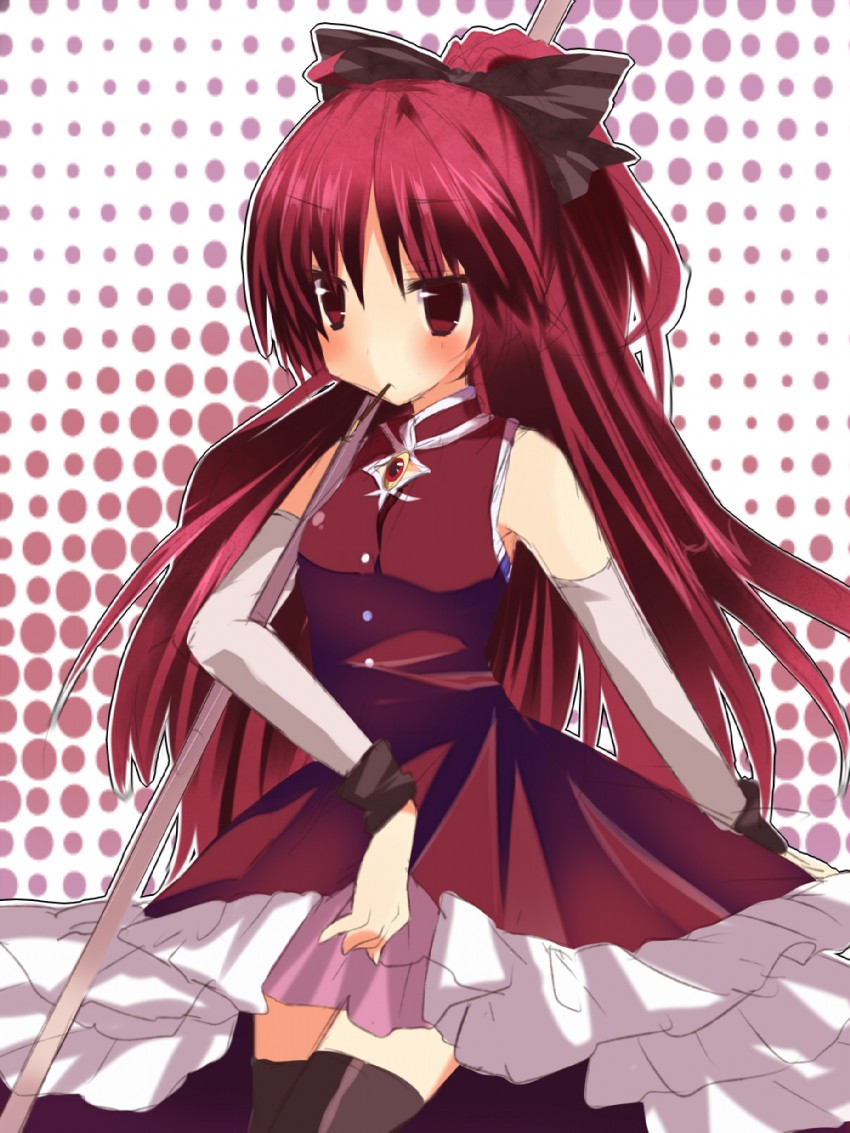 sakura kyoko (mahou shoujo madoka magica) drawn by fujishiro_emyu