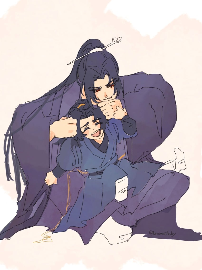 jia huan and daguanyuan's jia huan (project moon and 1 more) drawn by baconepibaby