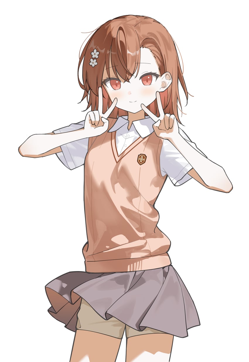 misaka mikoto (toaru majutsu no index and 1 more) drawn by nagisa_(cxcx5235)