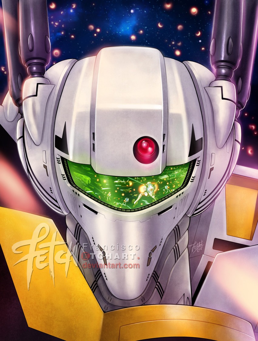 vf-1, sdf-1, vf-1j, vf-1s, vf-1a, and 3 more (macross and 2 more) drawn by franciscoetchart