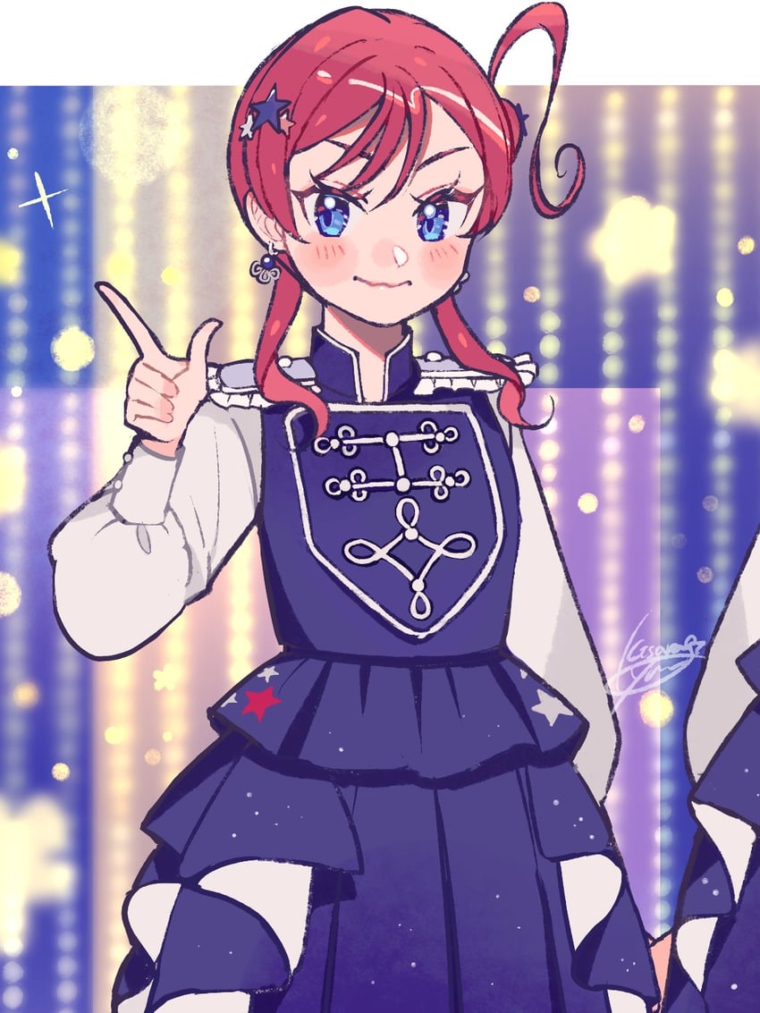 yoneme mei (love live! and 1 more) drawn by kisaragi_yuu_(fallen_sky)