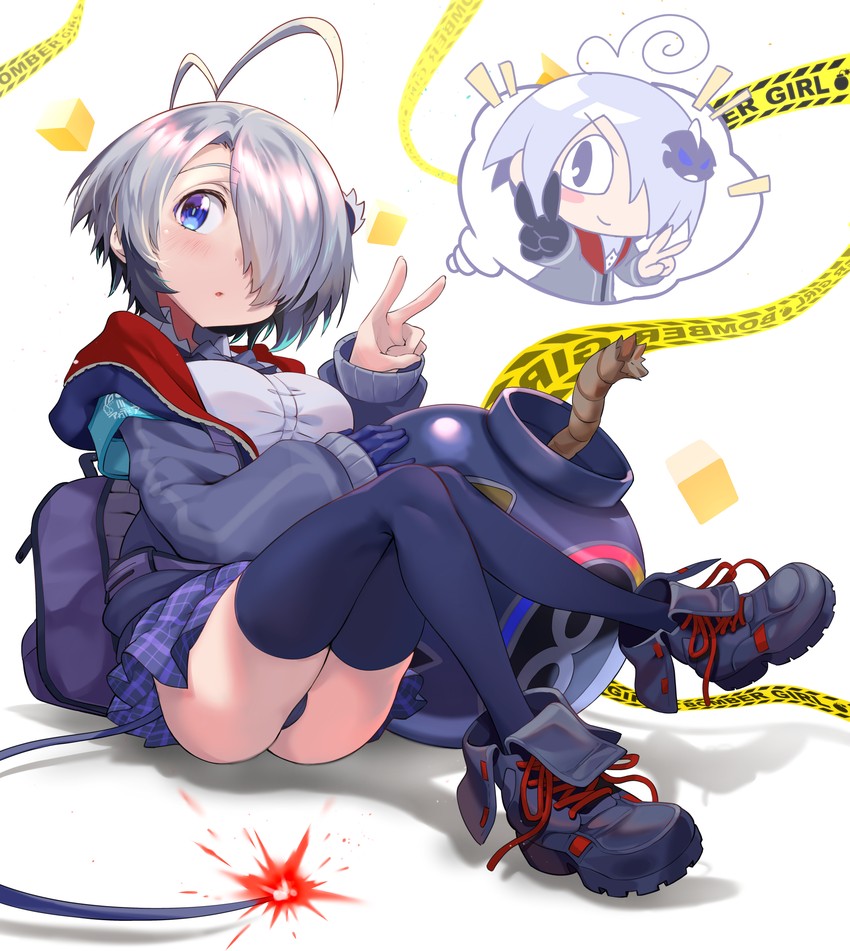 gray and max (bombergirl and 1 more) drawn by sharekoube