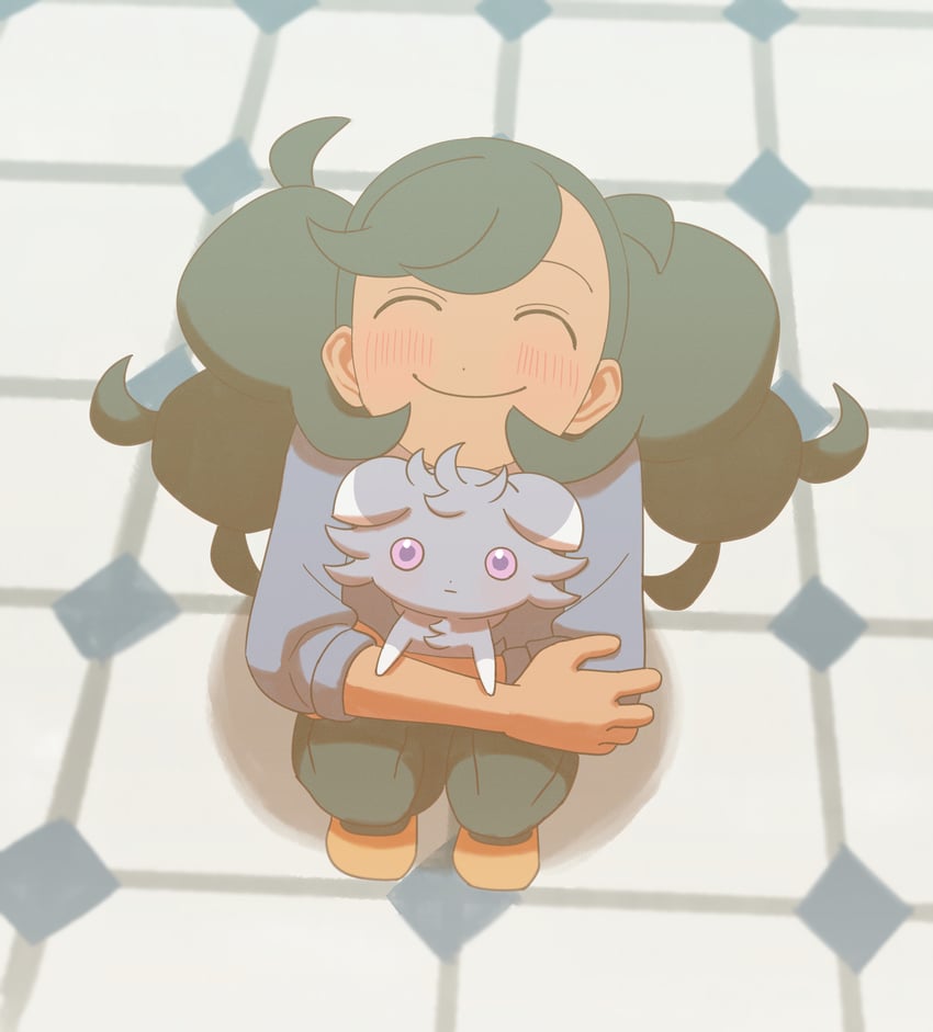 espurr and emma (pokemon and 1 more) drawn by feiyang02