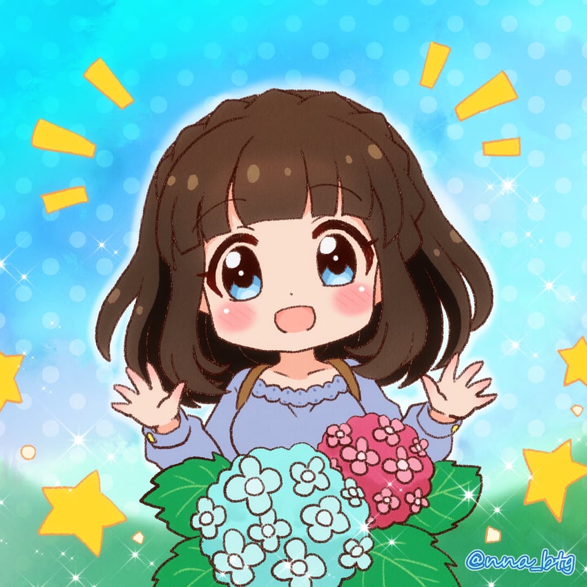 asahina kokomi (battle girl high school) drawn by nna_btg