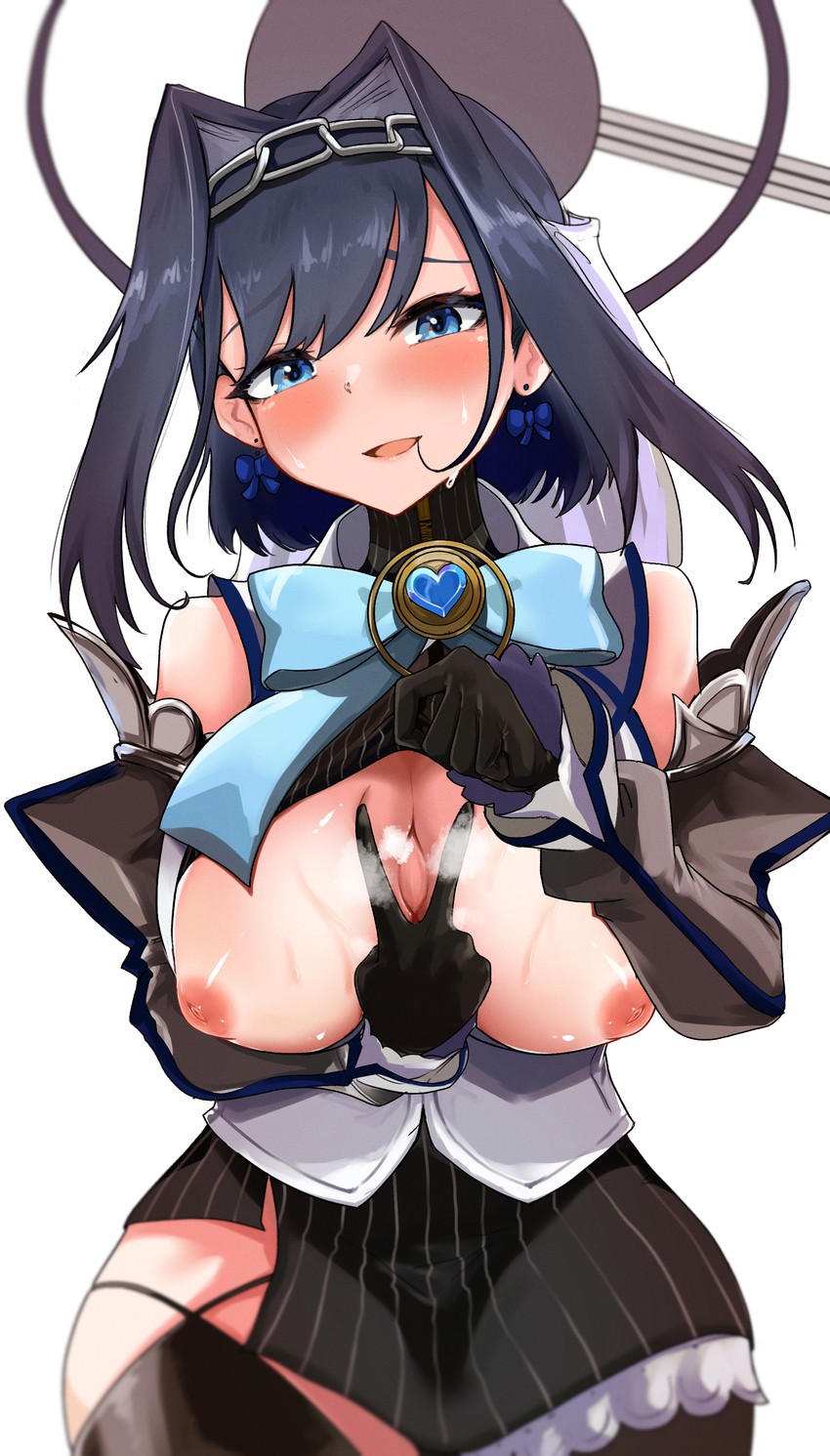 ouro kronii (hololive and 1 more) drawn by knbd